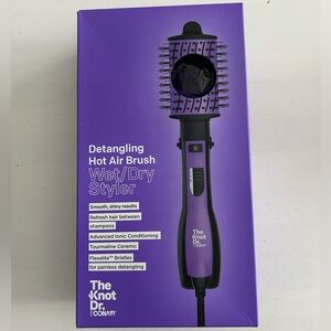 Conair Dr Knot - Detangling Hot Air Brush - Purple